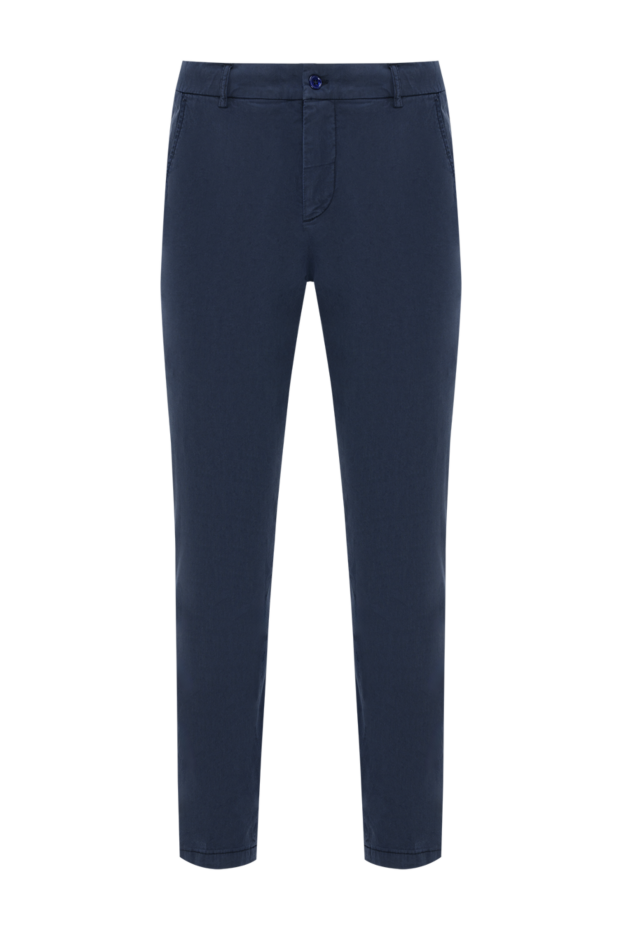 Cesare di Napoli men's blue combined trousers 186675 - photo 1