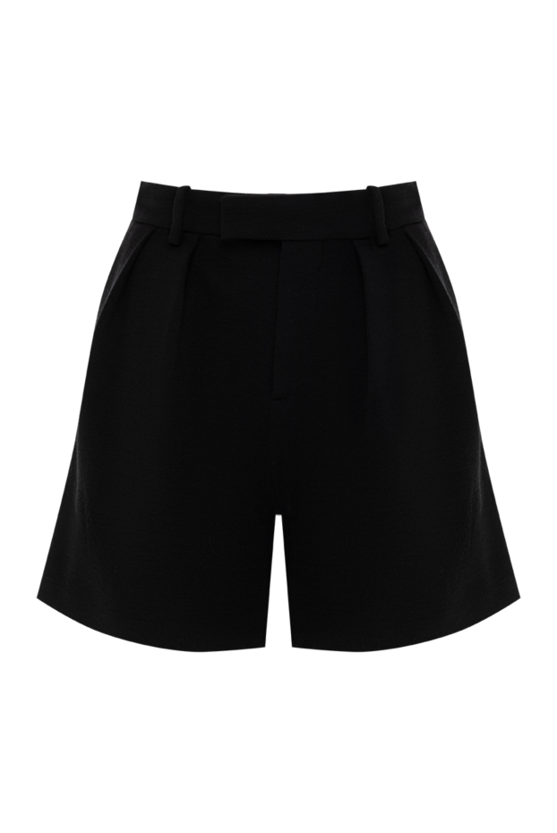 Gucci women's black wool shorts 186698 - photo 1