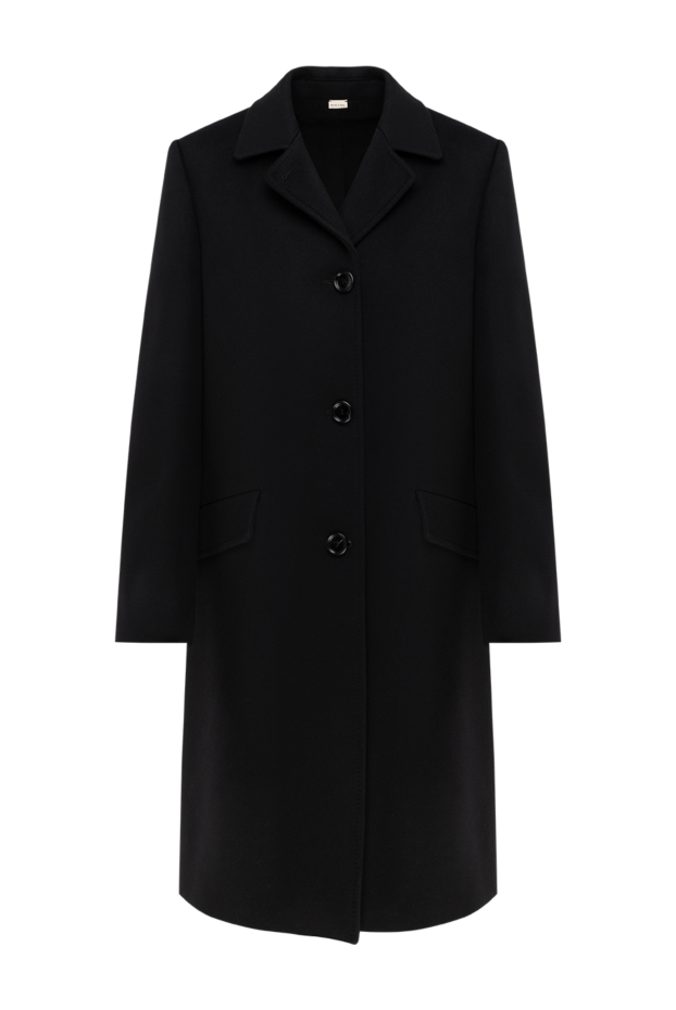 Gucci women's long black wool coat 186700 - photo 1
