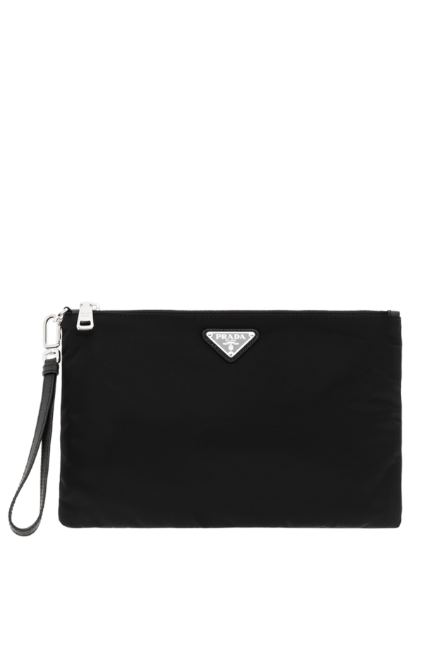 Prada сумка из re-nylon черная мужская 186726 - фото 1