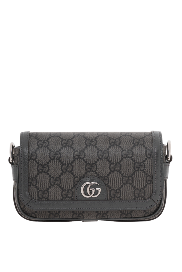 Gucci ерлерге арналған шағын сөмке gucci ophidia gg monogram сұр 186761 - фото 1