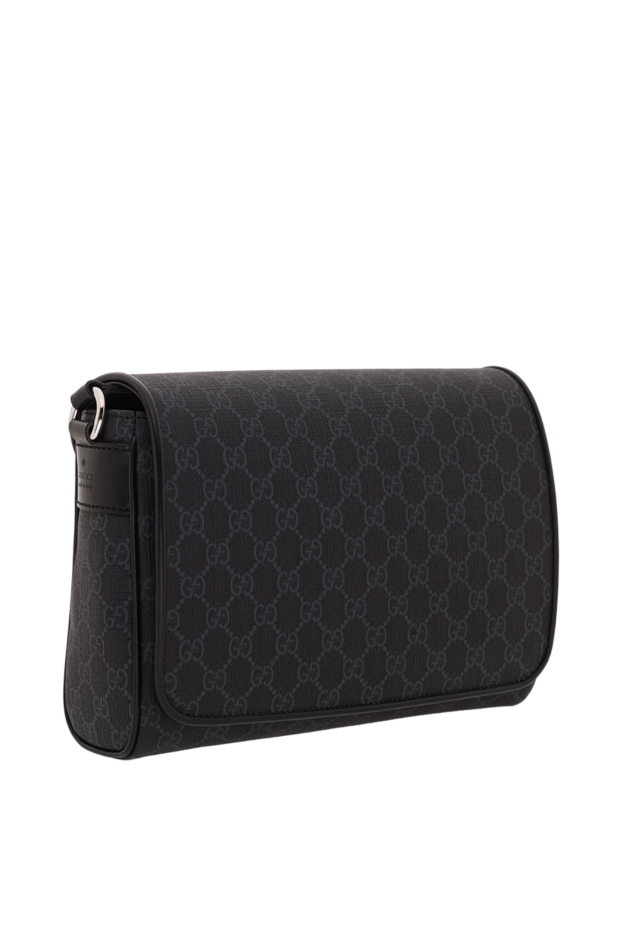 Gucci арнайы жабыны бар gg микрофибрлі иық сөмкесі 186763 - фото 3