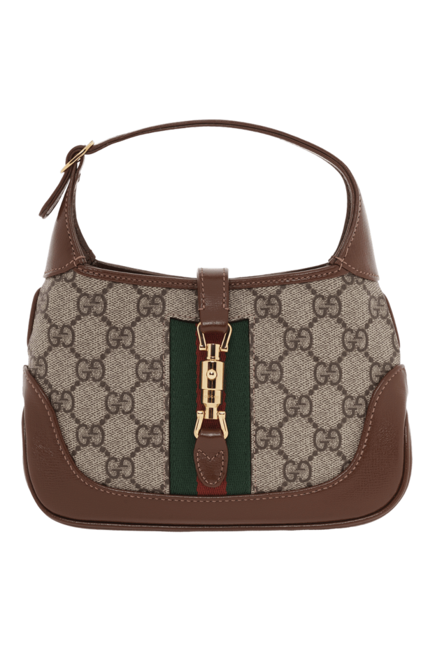 Gucci mini jackie 1961 gg supreme тоқыма сөмкесі 186765 - фото 1