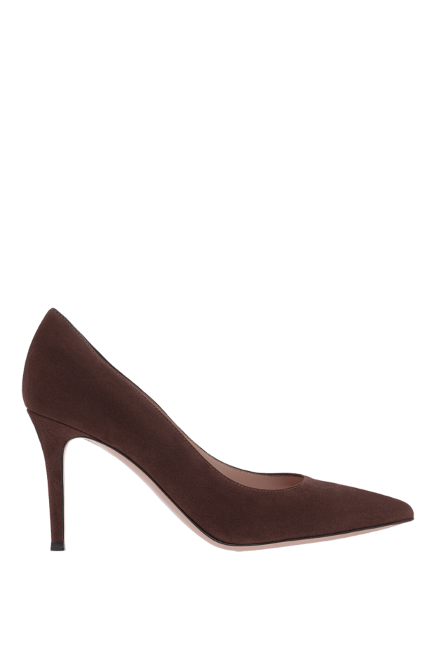 Gianvito Rossi pointed toe heeled pumps gianvito 85 brown 186966 - photo 1