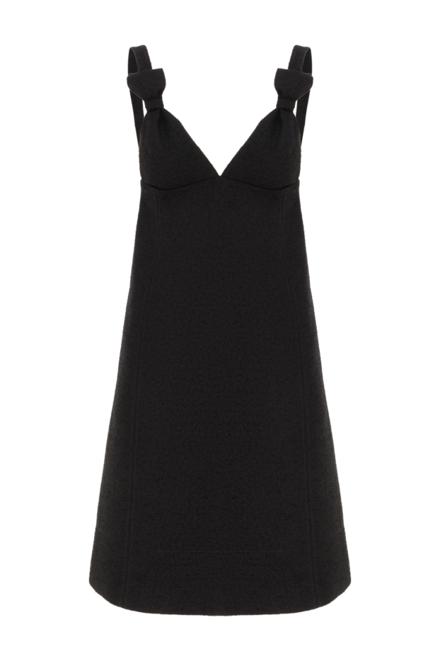 Dior bp flared dress in virgin wool and black cotton bouclé 187035 - photo 1