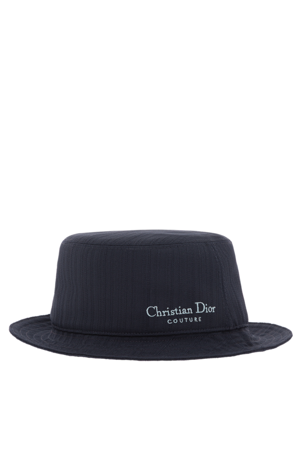 Dior men's blue couture wool bucket hat 187069 - photo 3