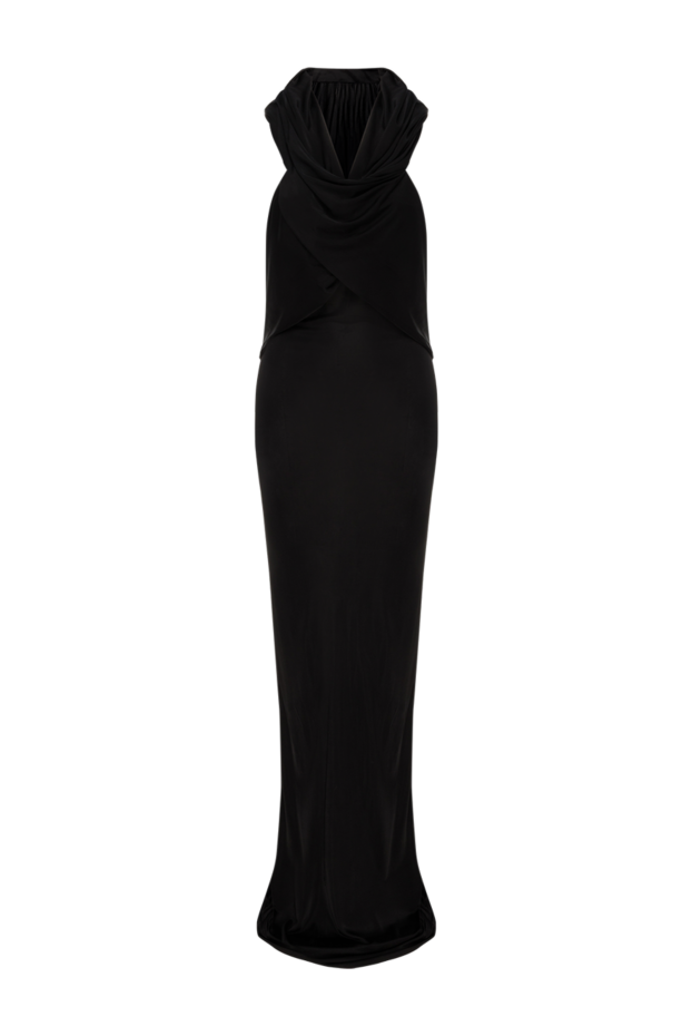 Saint Laurent long dress with a hood, black 187121 - photo 1