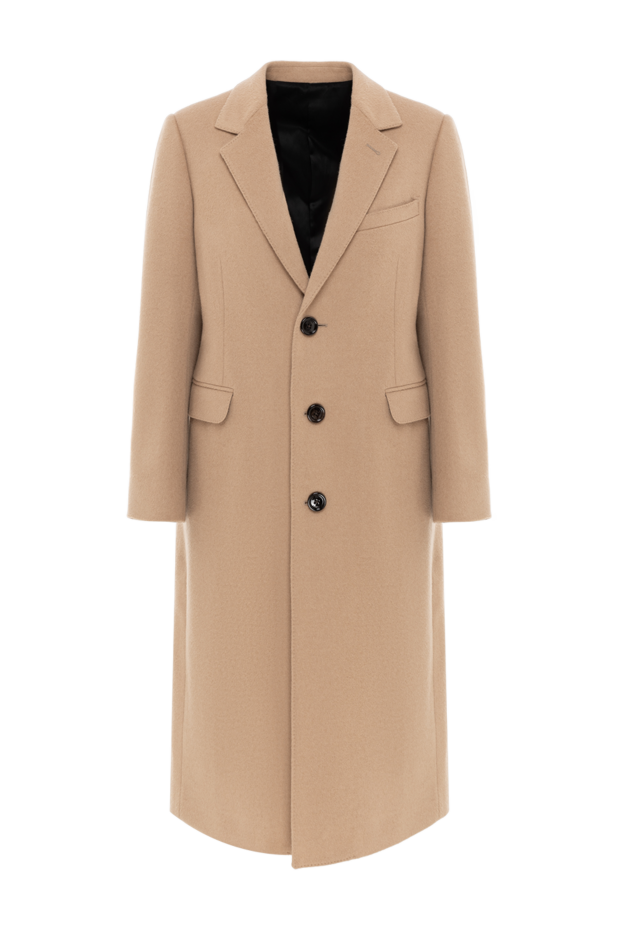 Celine women's beige camel wool chesterfield coat 187128 - photo 1