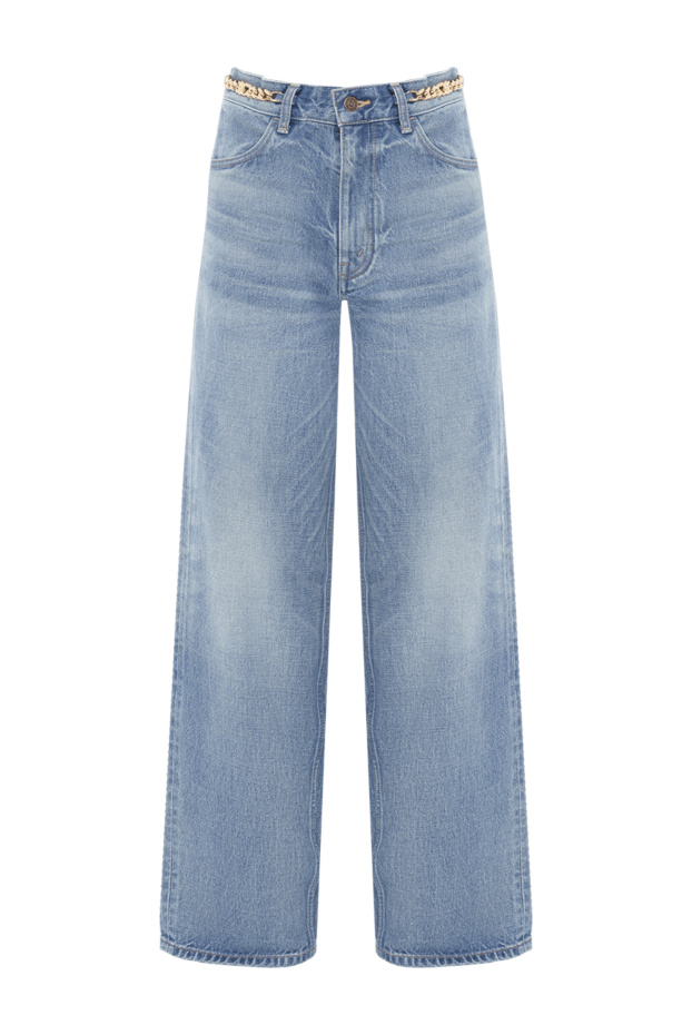 Celine әйелдерге арналған жоғары белдік kitty джинсы 187134 - фото 1