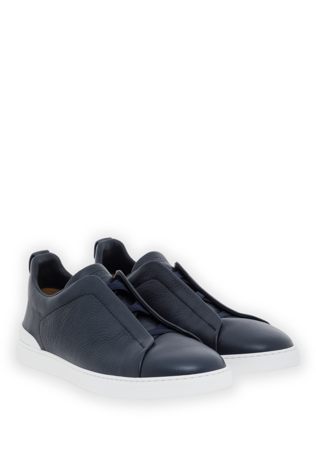 Ermenegildo Zegna теңіз бұғы терісінен жасалған triple stitch™ кроссовкасы 187136 - фото 3