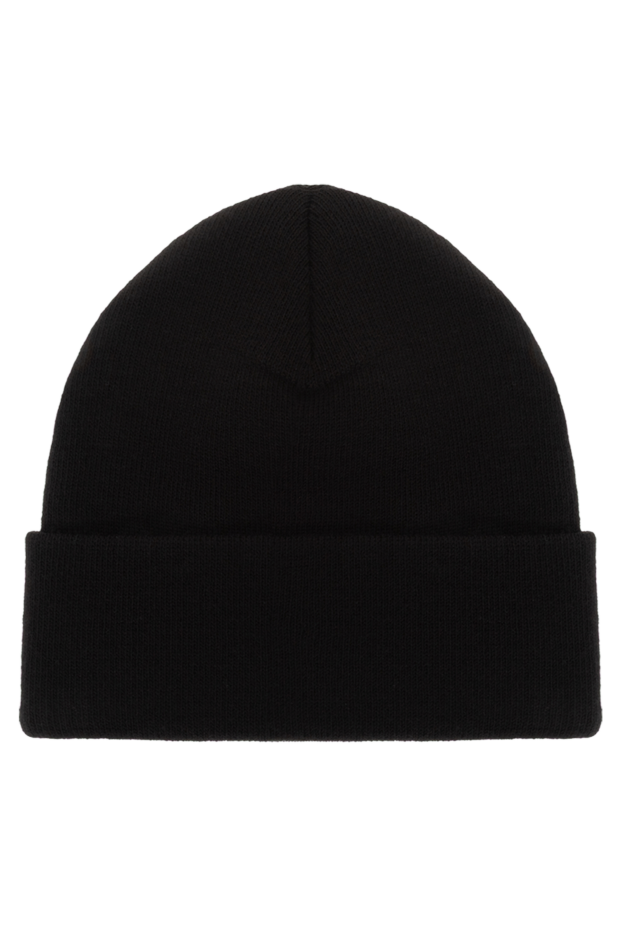Balenciaga warm men's hat black with logo 187144 - photo 3