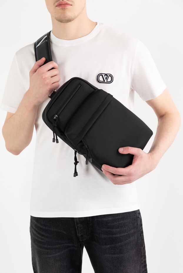 Valentino zip backpack with logo print 187193 - photo 2