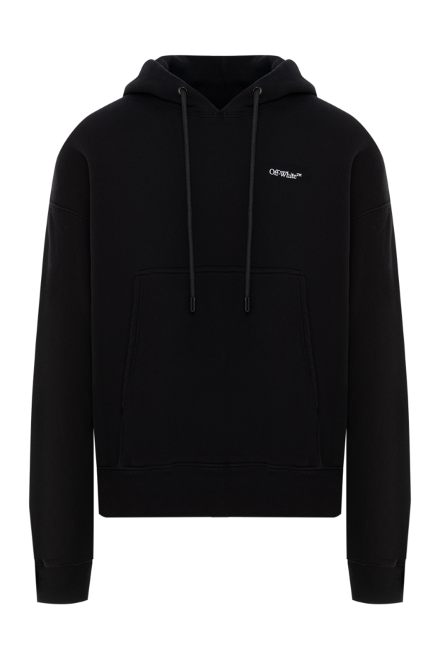 Off-White худи мужское из хлопка с принтом back arrow 187239 - фото 1