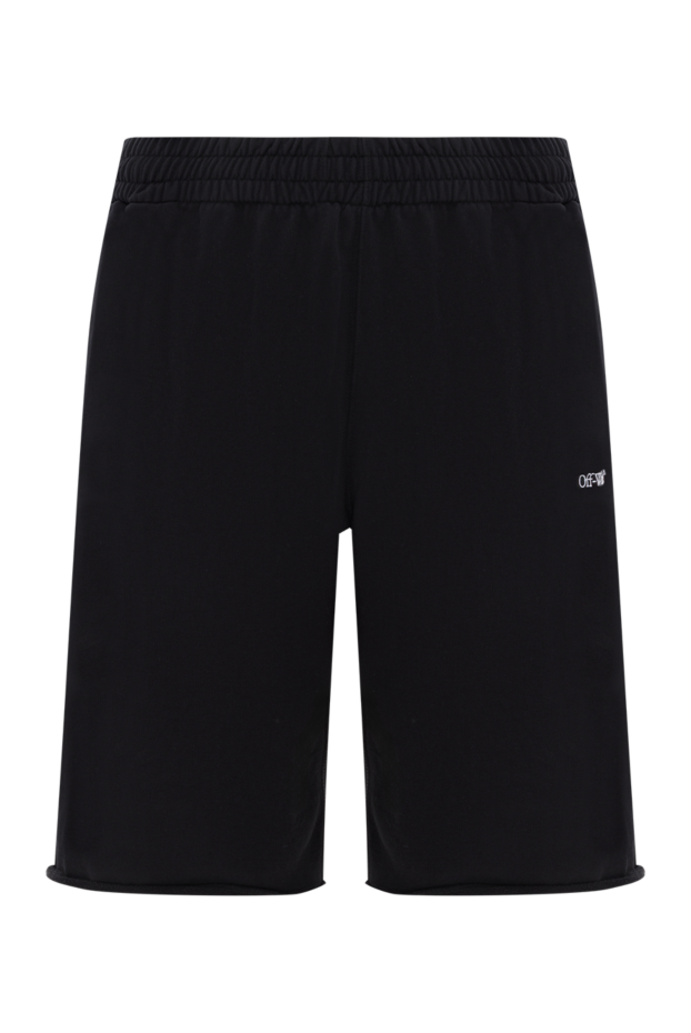 Off-White scribble diag ақ түсті ерлерге арналған спорт шорттары 187252 - фото 1