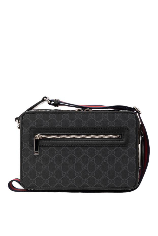 Gucci орташа gg ерлерге арналған қара сөмке 187297 - фото 1