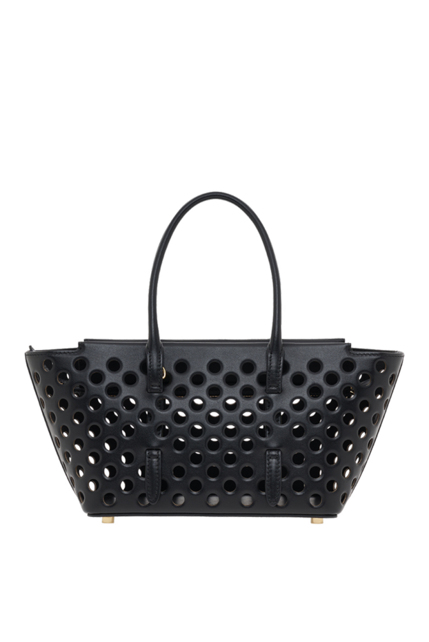 Alaia neo mina 20 bag in viennese calfskin, black 187304 - photo 1
