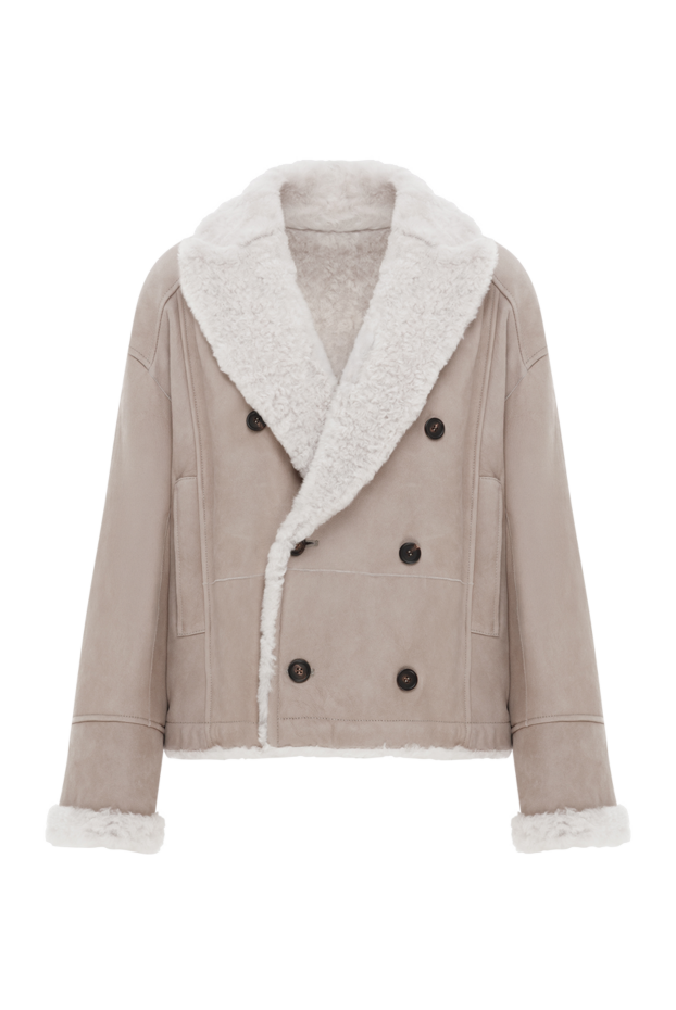 Brunello Cucinelli double-breasted double-breasted double-breasted sheepskin coat 187312 - photo 1