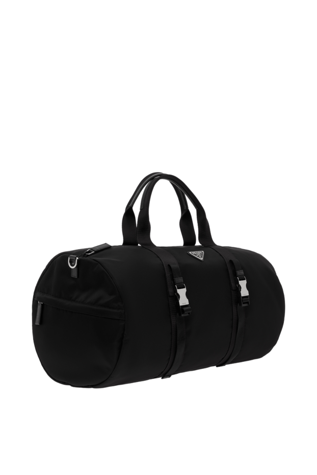 Prada sports bag in re-nylon and saffiano leather, black 187459 - photo 3