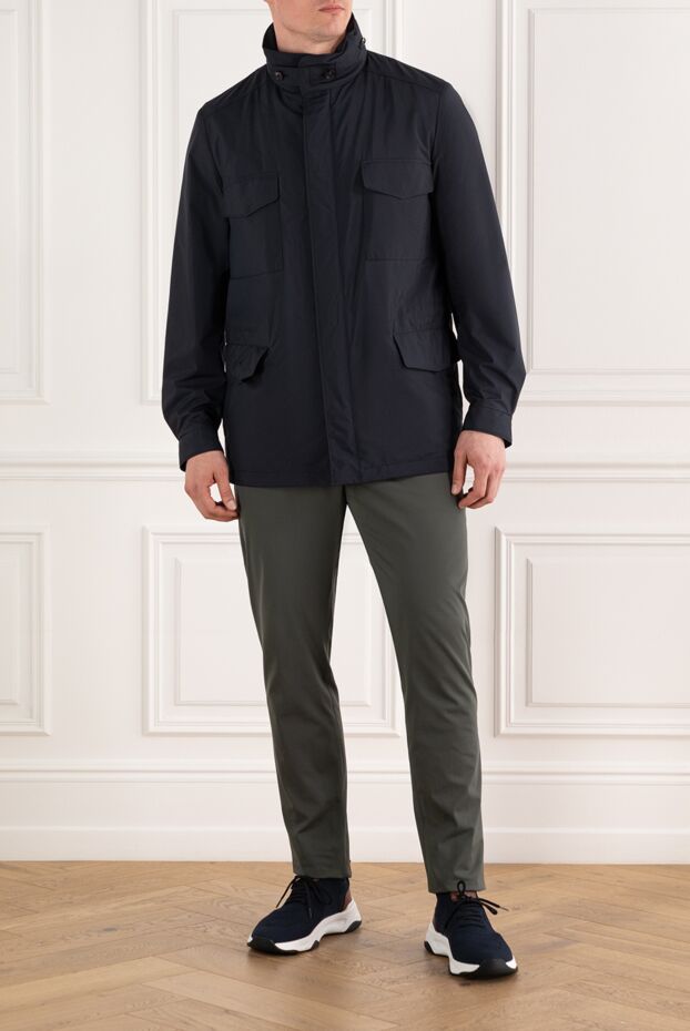 Loro Piana саяхатшы кашемир микрофибра күрте 187509 - фото 2
