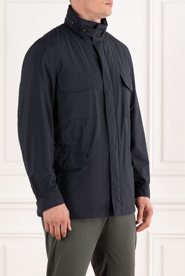 Loro Piana саяхатшы кашемир микрофибра күрте 187509 - фото 3