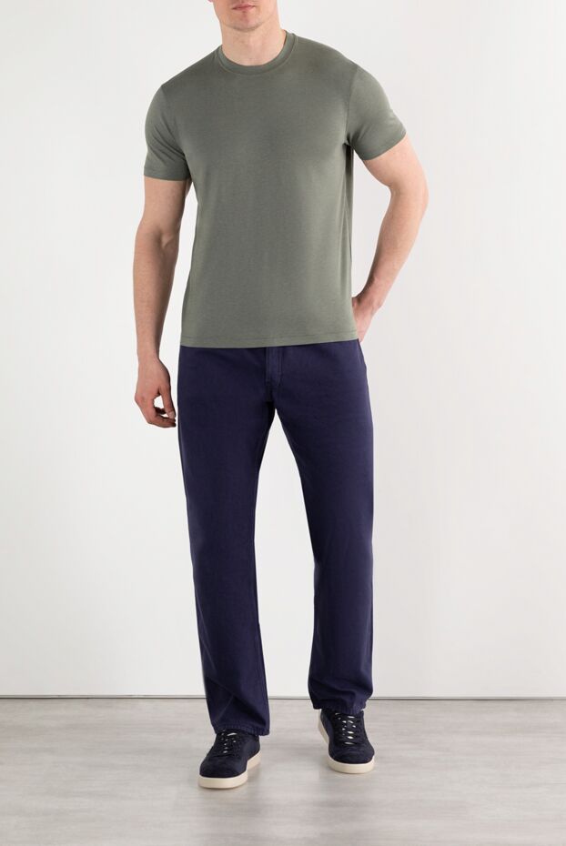 Prada straight denim jeans blue men's 187732 - photo 2