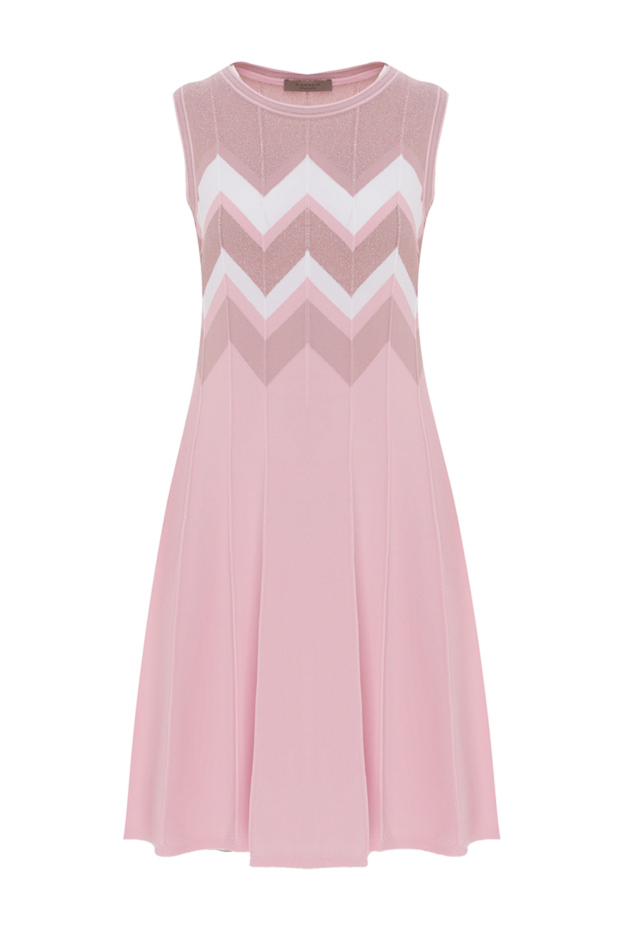 D.Exterior pink geometric knit dress 187769 - photo 1