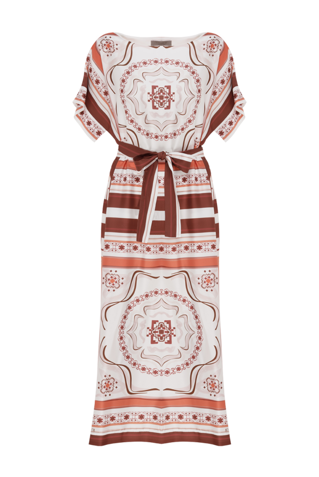 D.Exterior orange dress with ornament and belt 187770 - photo 1