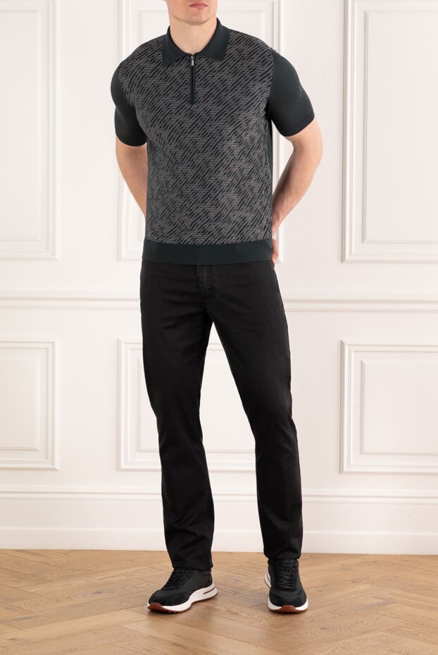 Stefano Ricci men's black denim jeans 187859 - photo 2