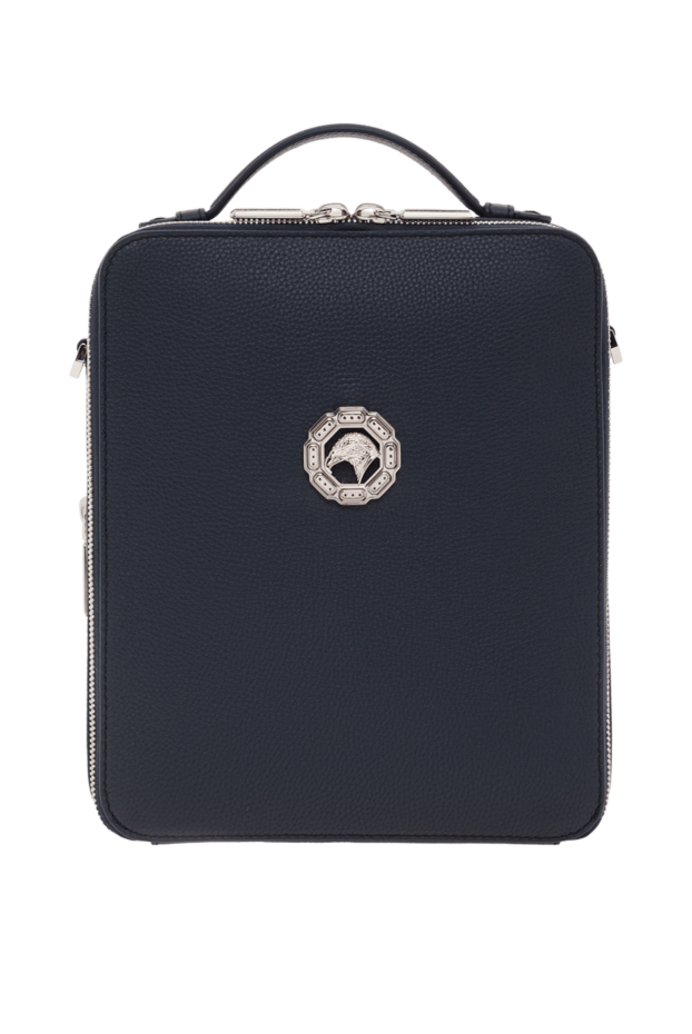 Stefano Ricci blue calfskin messenger bag 187867 - photo 1