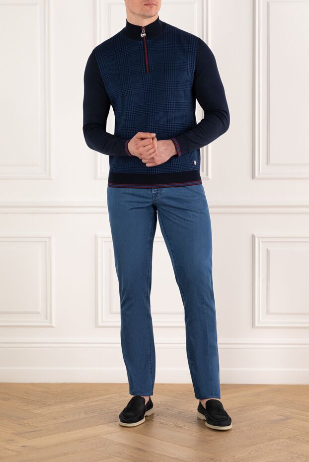 Scissor Scriptor constantino blue jeans for men 187924 - photo 2