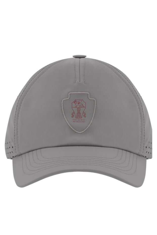 Brunello Cucinelli lightweight gray sports cap with ventilation inserts
187976 - photo 1