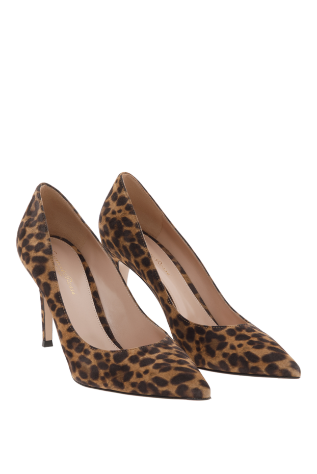 Gianvito Rossi туфли на каблуке gianvito 85 коричневые 188061 - фото 3