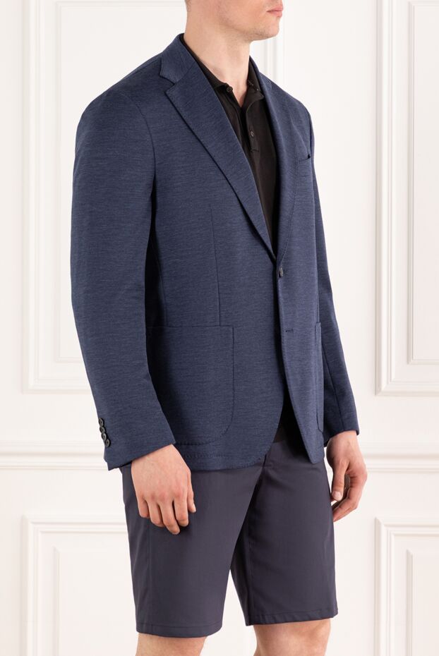 Sartoria Latorre single-breasted jacket made of natural wool with patch pockets
 188107 - photo 3