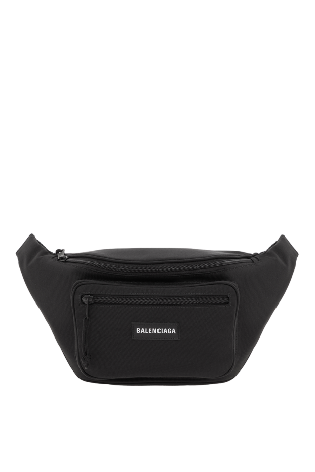 Balenciaga explorer ерлерге арналған белдік сөмкесі қара 188134 - фото 1