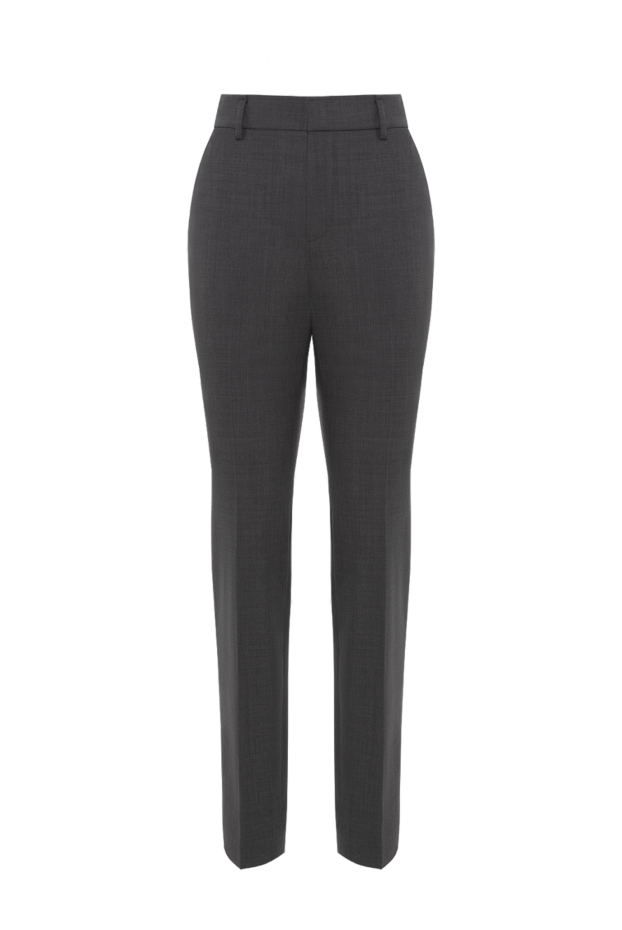 Brunello Cucinelli gray skinny pants with monil chain women's 188331 - photo 1