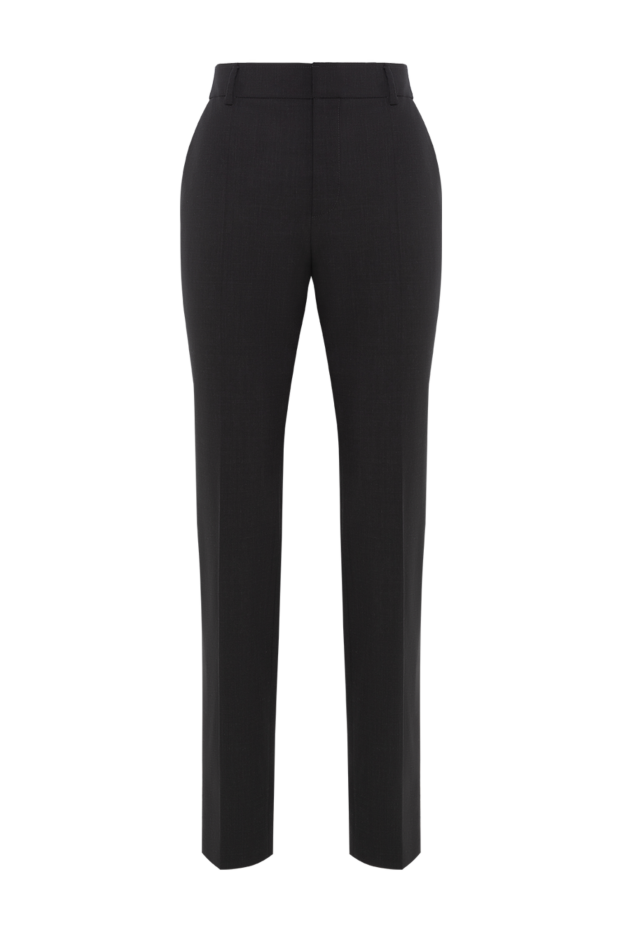 Brunello Cucinelli black skinny pants with monil chain women's 188333 - photo 1