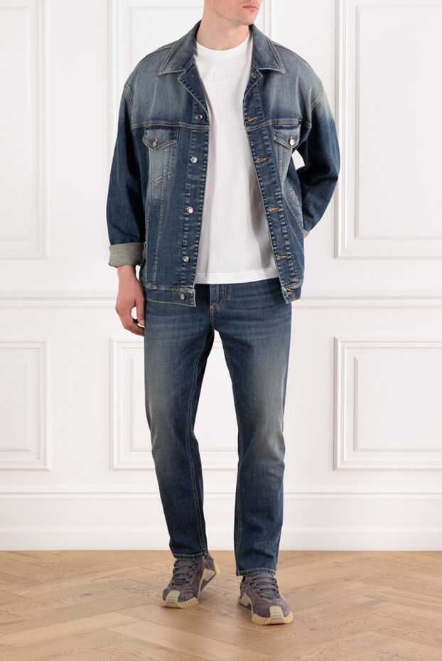 Dolce & Gabbana stretch denim jeans with a signature patch on the back pocket 188968 - photo 2