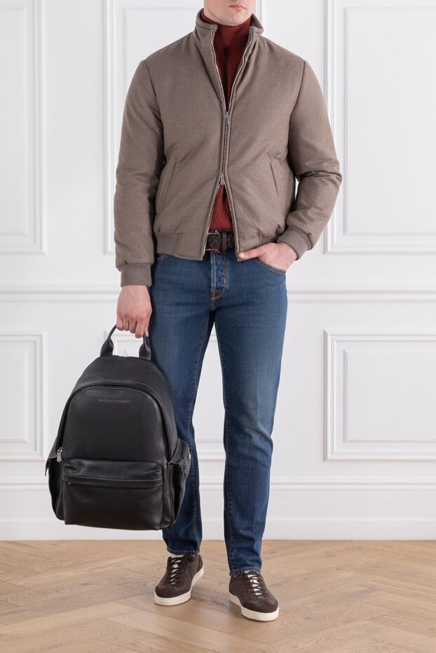 Enrico Mandelli down jacket made of wool and cashmere with a windproof collar and lightweight insulation
 189098 - photo 2