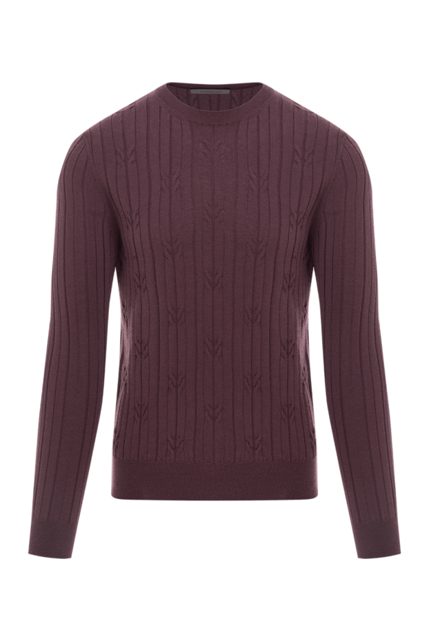 Corneliani burgundy wool jumper with textured knit
189152 - photo 1