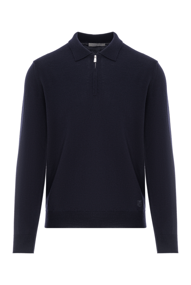 Corneliani polo blue with long sleeves and zipper
189213 - photo 1