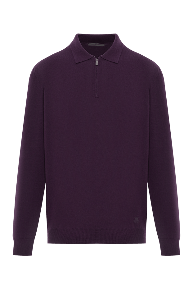 Corneliani fine knitted wool polo with zipper and long sleeves
189215 - photo 1