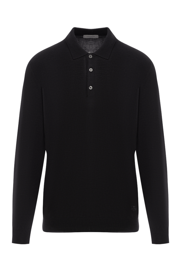 Corneliani black long sleeve polo shirt made of wool jersey
189221 - photo 1