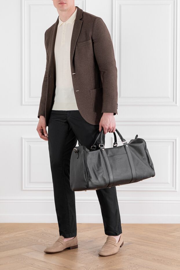 Corneliani light wool polo shirt with long sleeves
 189225 - photo 2