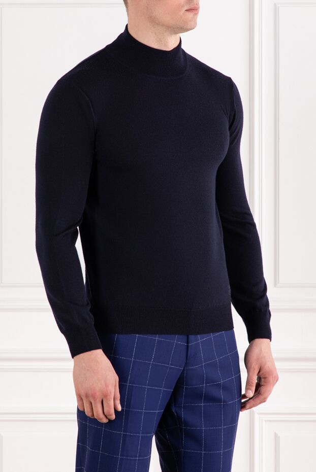 Corneliani men's thin wool turtleneck jumper
 189232 - photo 3