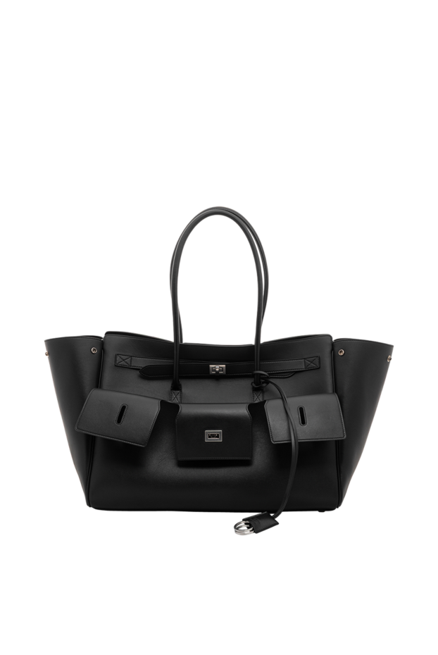 Balenciaga әйелдер bel air carry барлық сөмкесі үлкен қара 189320 - фото 1