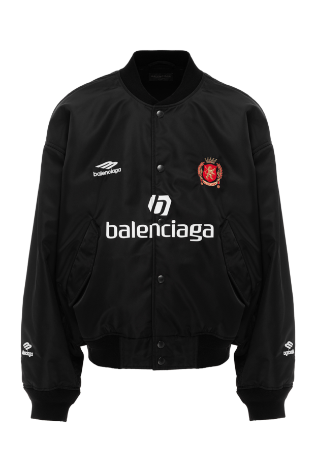 Balenciaga mens black varsity football jacket 189329 - photo 1
