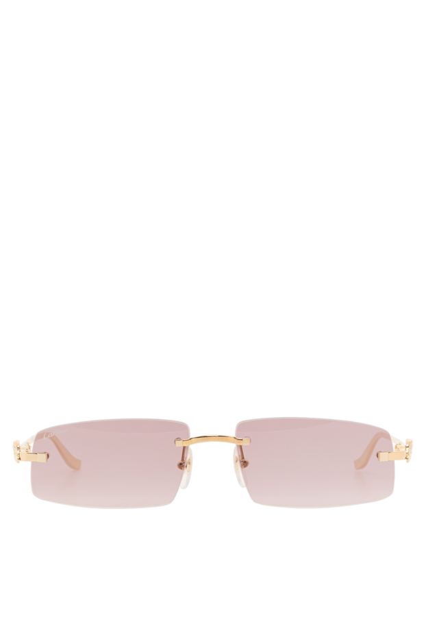 Cartier panthère rimless metal sunglasses 189430 - photo 1