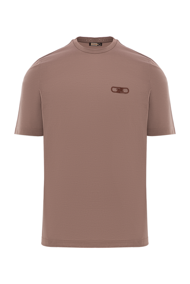 Zilli basic brown t-shirt with contrasting branding
189598 - photo 1