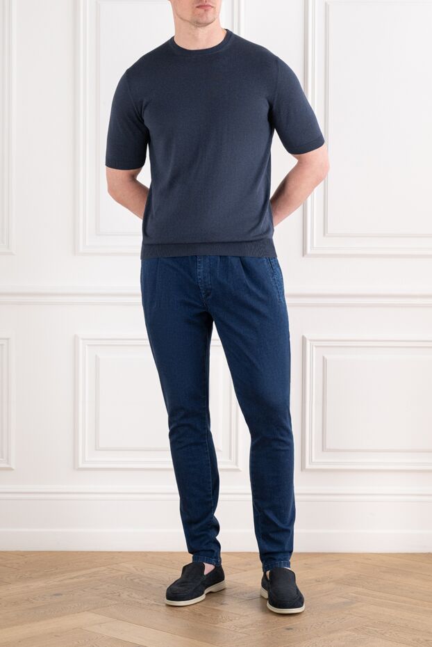 Scissor Scriptor comfortable jeans with drawstring and decorative back pockets 189705 - photo 2