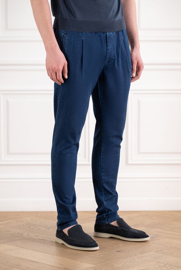 Scissor Scriptor comfortable jeans with drawstring and decorative back pockets 189705 - photo 3